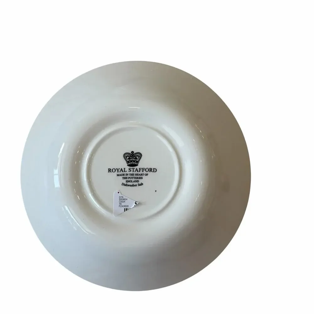 Royal Stafford HALLOWEEN HOUSE Cereal Bowls 7.75in Set of 4 Ceramic Spooky New